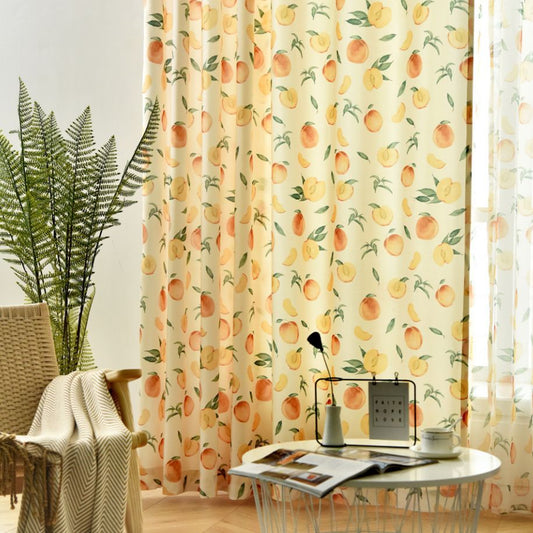 Cute Fruits Curtains