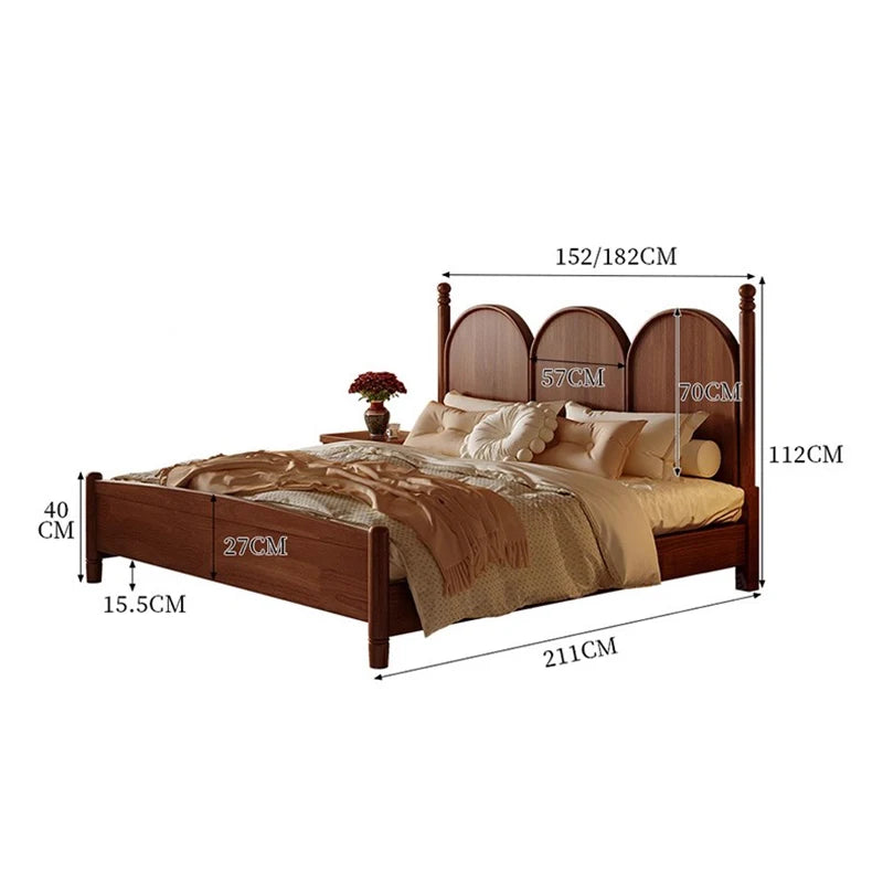 The Amber Arch Heritage Bed Frame
