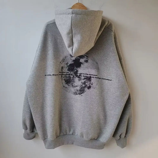 Let's Talk About The Moon Oversized Sweatshirt