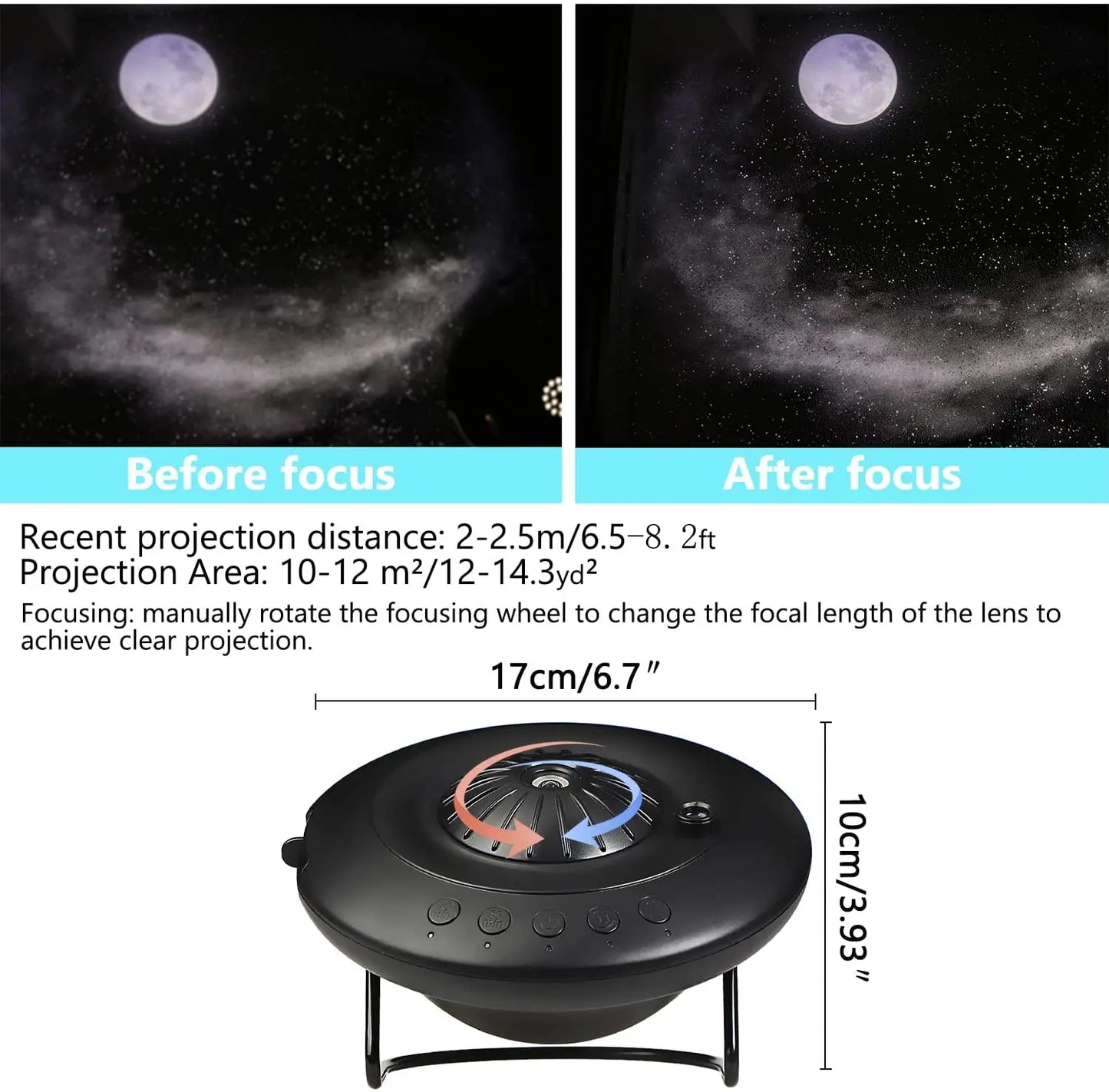 UFO Galaxy Projector