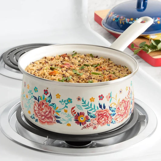 Blossomfield Enamel Saucepan (2-Quart)