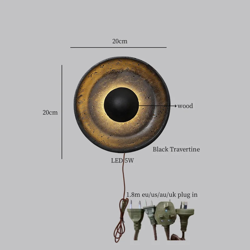 Solar Core Sconce Light