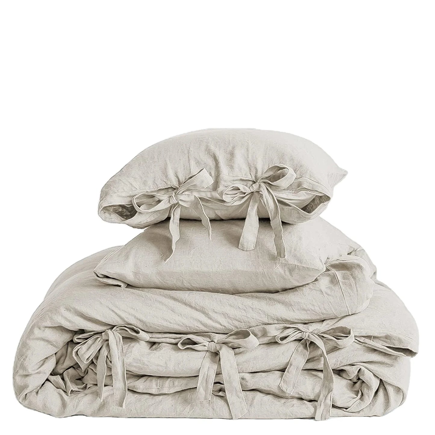 AURELIA Pure French Linen Duvet Cover Set