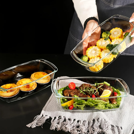 ClearBake DuoVault™ Glass Loaf Set