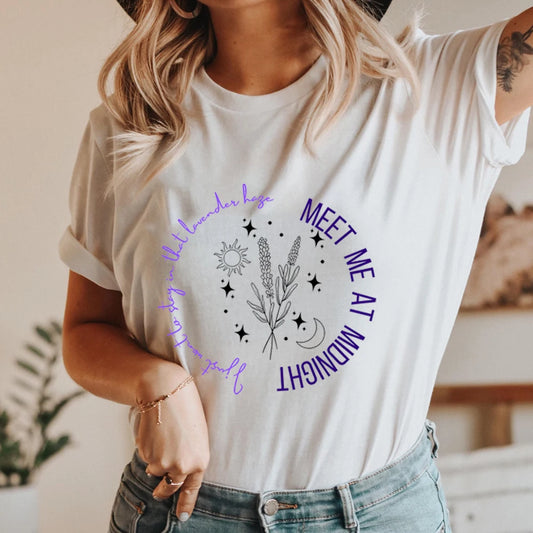 Lavender Haze Midnight Graphic Tee