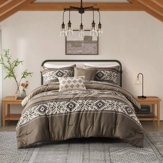 Desert Mesa Herringbone Comforter Set
