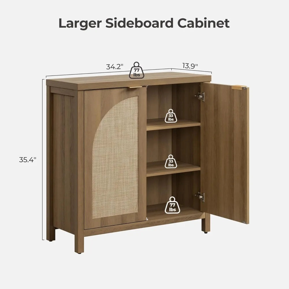 Arden Arch Cane Sideboard