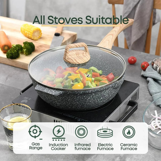 Granite Nonstick 10-Piece Cookware Set