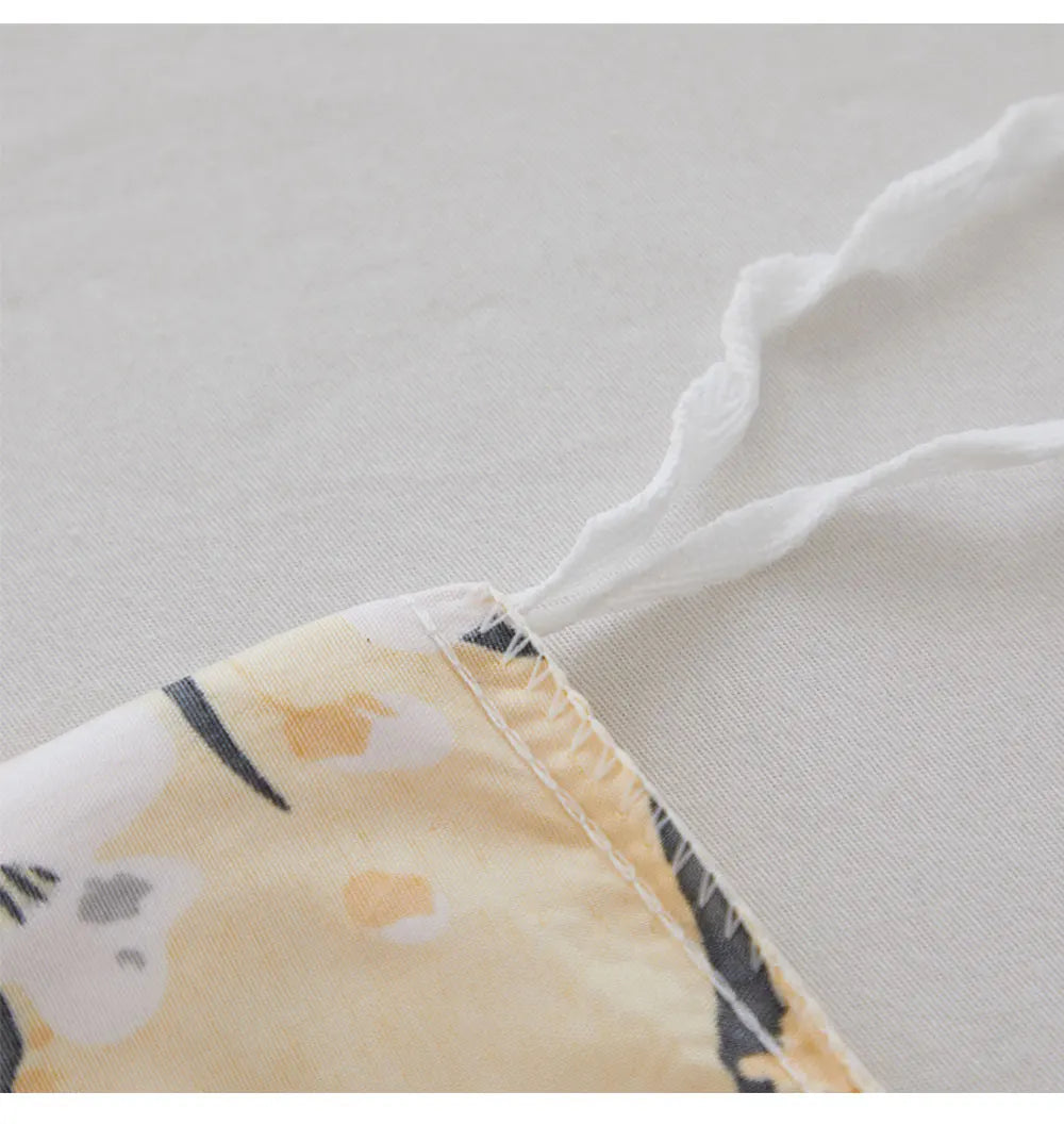 Sakura Spring Yellow Duvet Cover Set