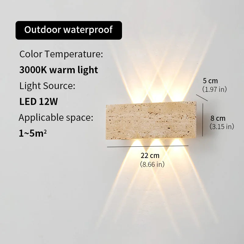 AstraStone Wall Sconce