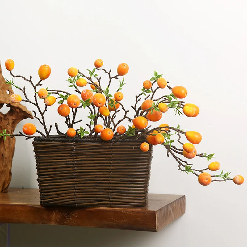 Artificial Citrus Fruit Branch