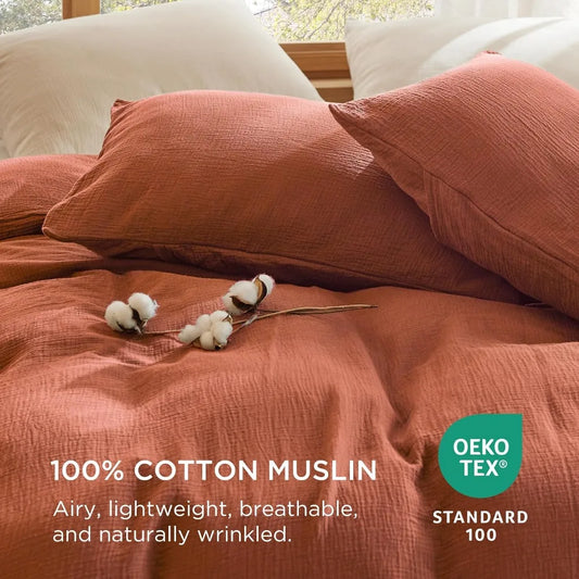 Terracotta Dream Duvet Cover Set - OEKO-TEX