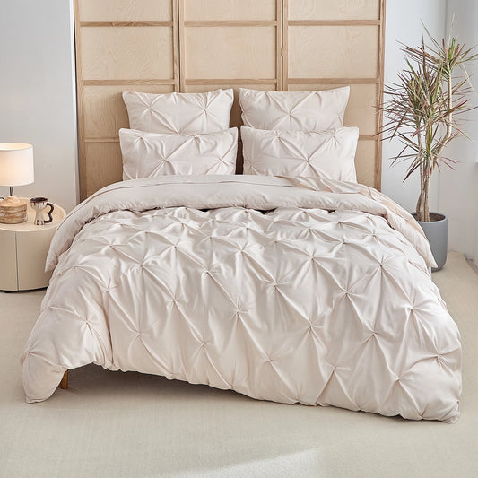 Athena Lux Pinch Pleat Comforter Set