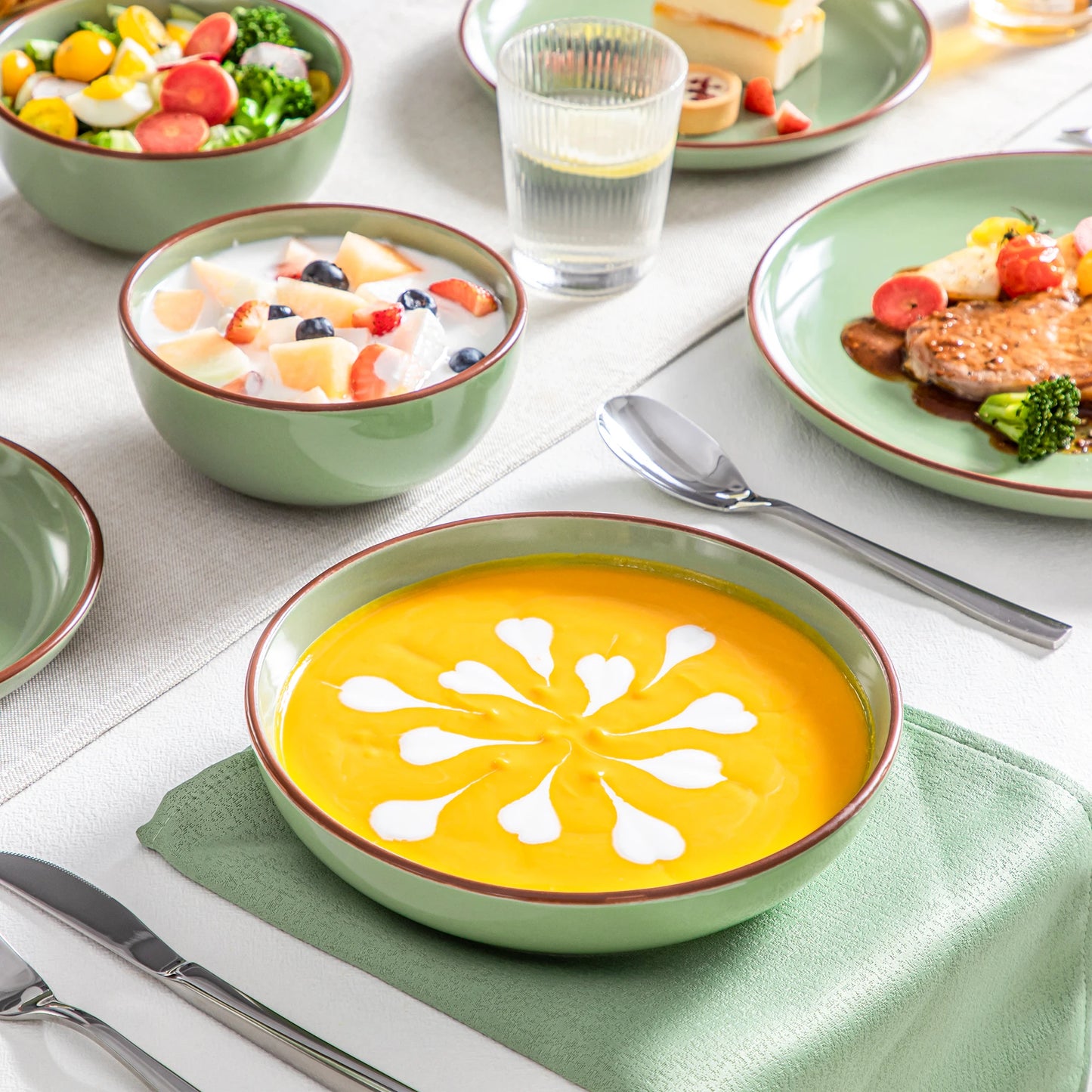 NYMPH Forest Glaze Tableware Set