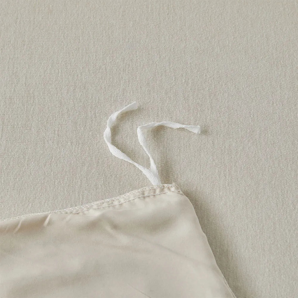 LoomSerene Geometric Tufted Duvet Set