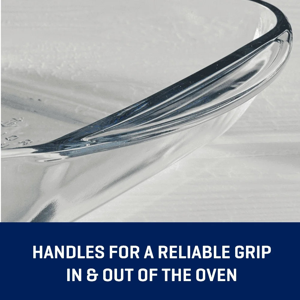 ClearBake Essentials Glass Baking Dish Set (3-Piece)