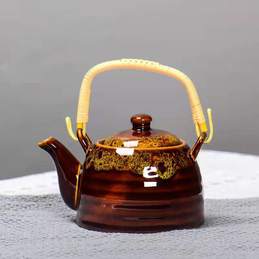 Colorful Clay Teapot