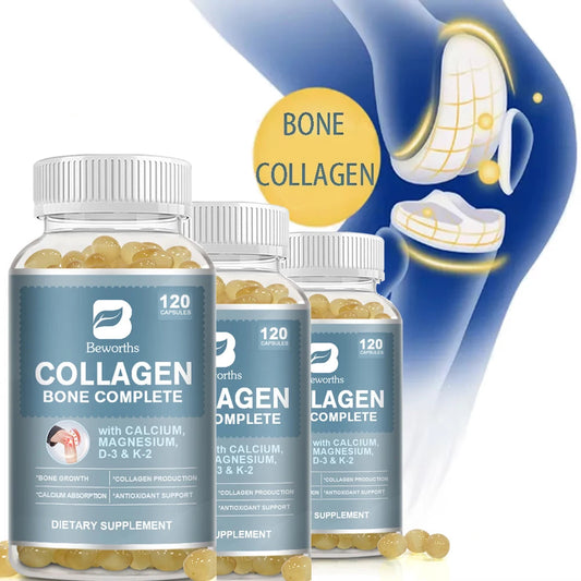 Collagen Bone Capsules with Plant Calcium & Magnesium