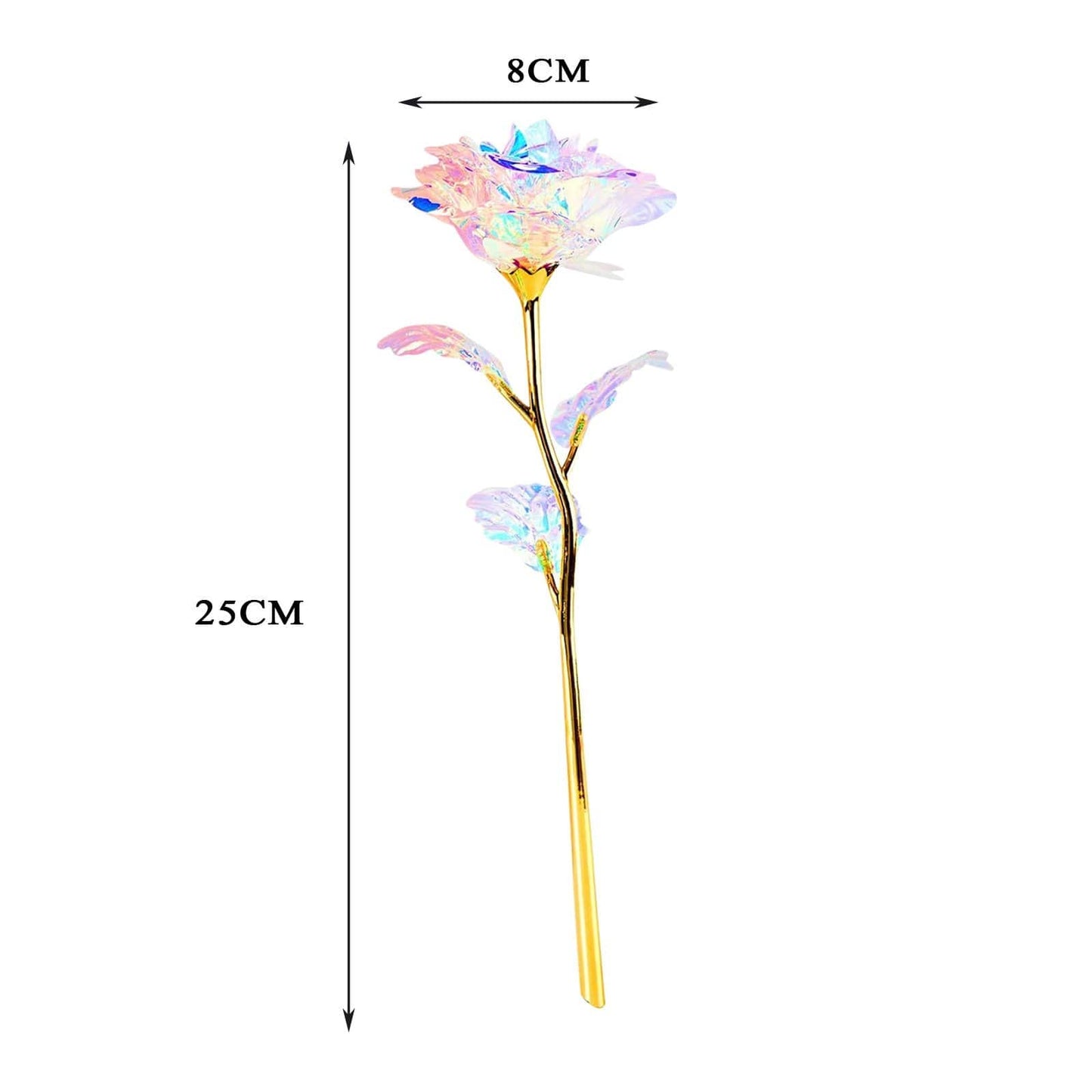 10pcs Galaxy Roses Blackbrdstore