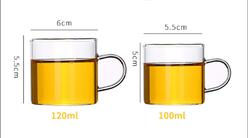 6pcs Colored Handle Mug Set Blackbrdstore