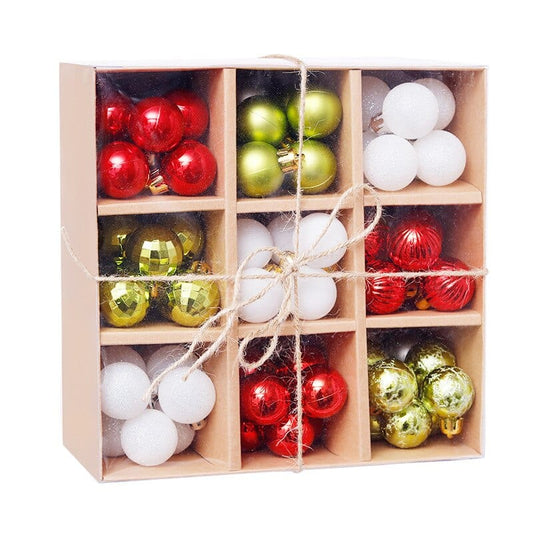 99pcs Colorful Christmas Ball Set Blackbrdstore
