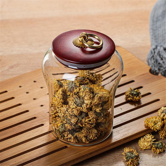 Airtight Seal Glass Jar Blackbrdstore