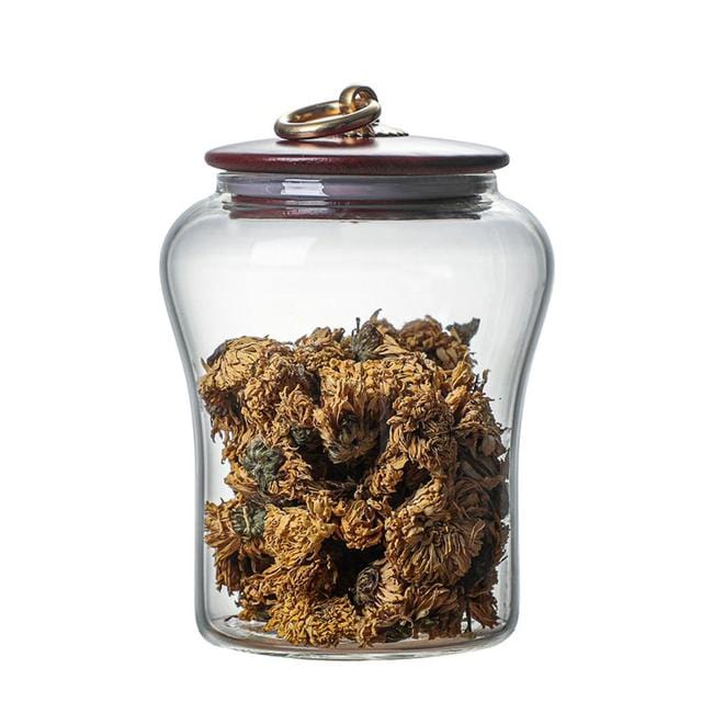 Airtight Seal Glass Jar Blackbrdstore
