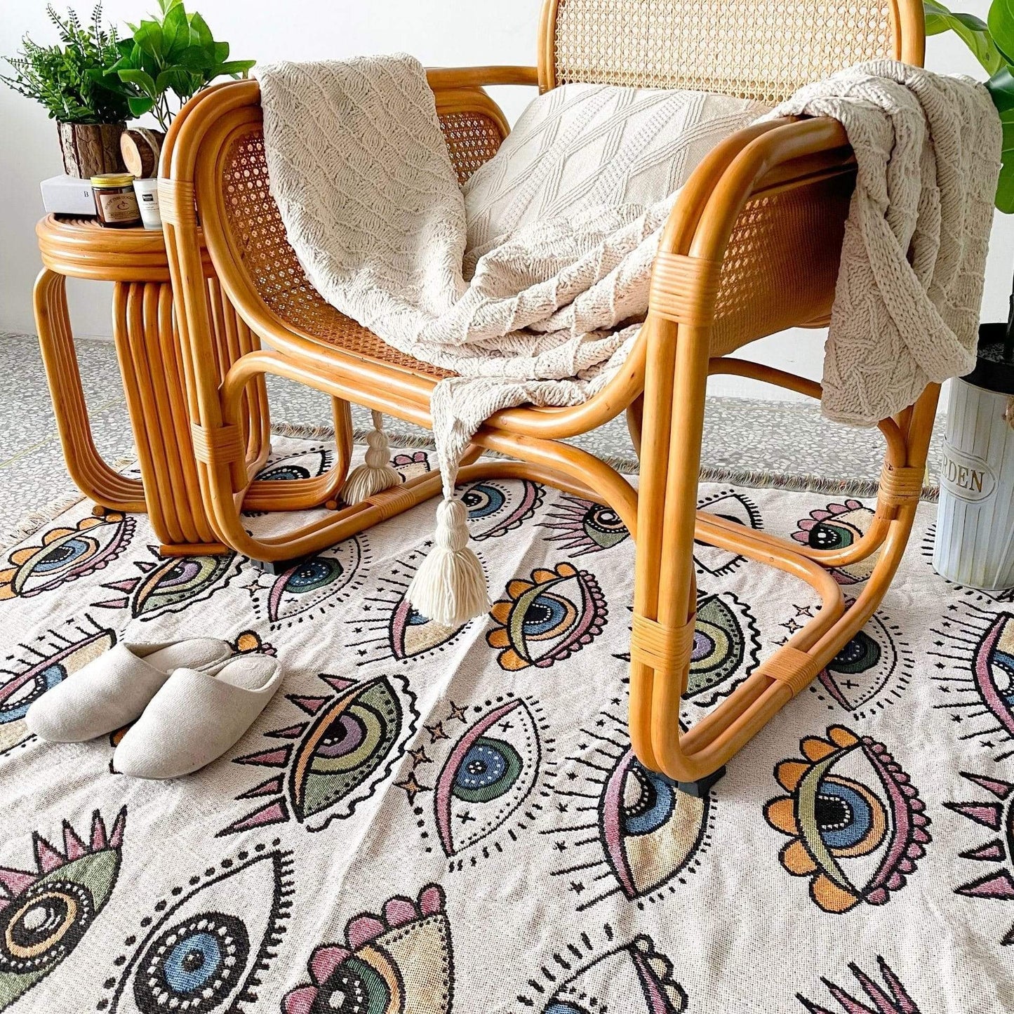 All Eyes On You Throw Blanket Blackbrdstore