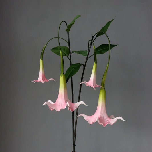 Artificial Brugmansia Versicolor Flower Blackbrdstore