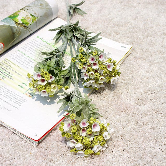 Artificial Snowball Flower Blackbrdstore