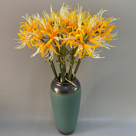 Artificial Spider Lily Flower Branch Blackbrdstore