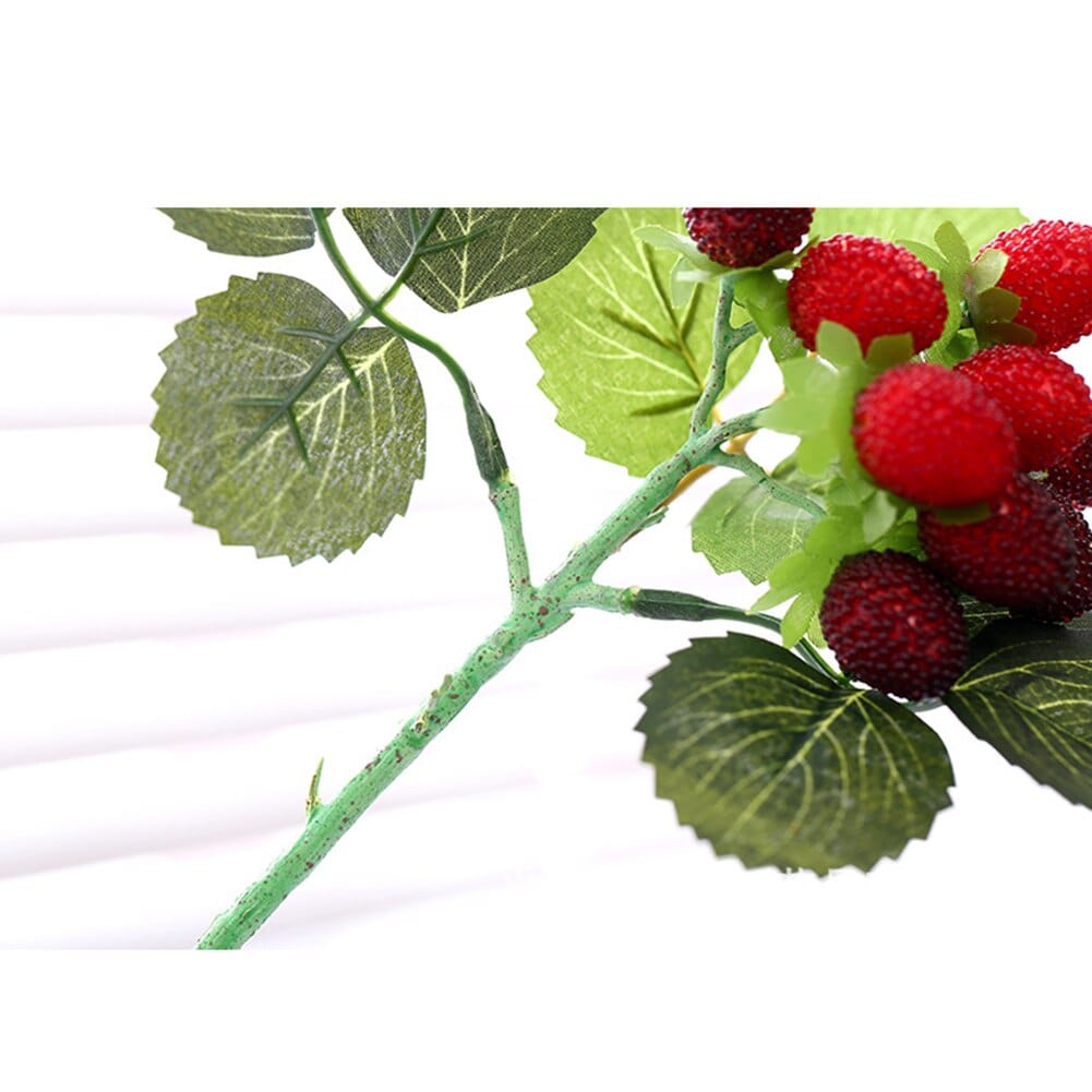 Artificial Strawberry Fruit Blackbrdstore