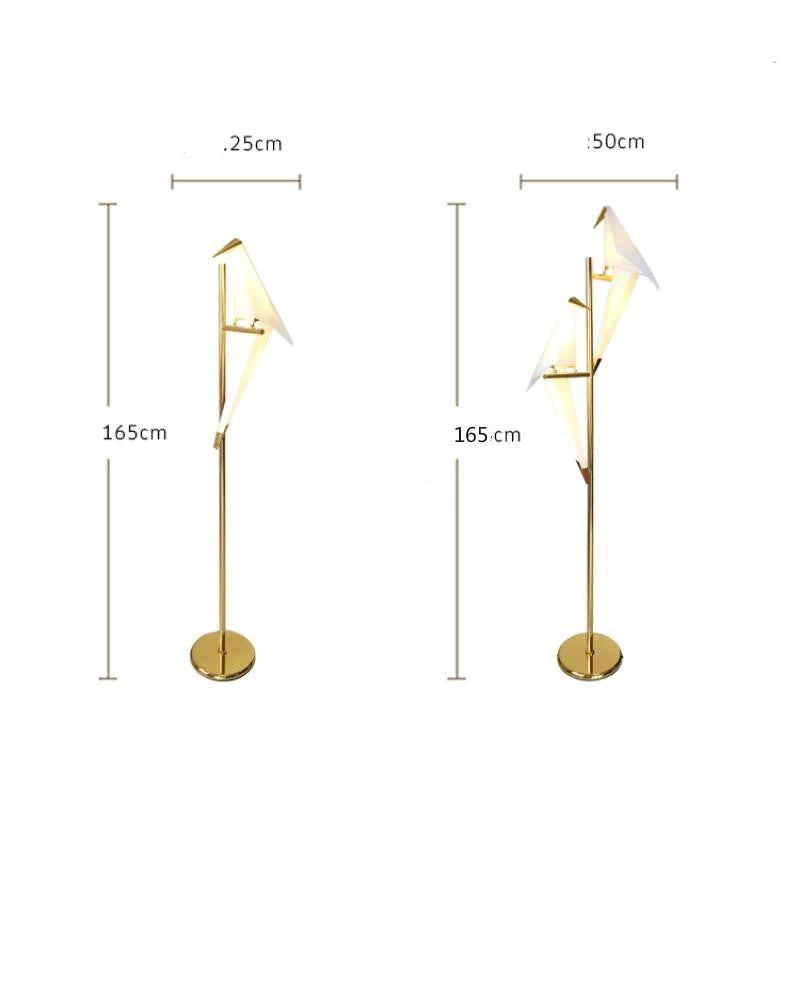 Bird Floor Lamp Blackbrdstore