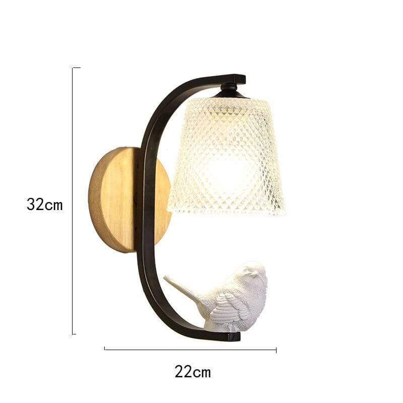 Bird Lamp Sconce Blackbrdstore