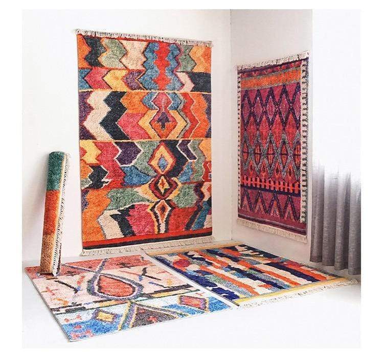Bohemian Ethnic Carpet Blackbrdstore