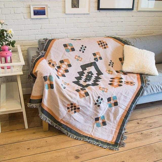 Bohemian Throw Blanket Blackbrdstore