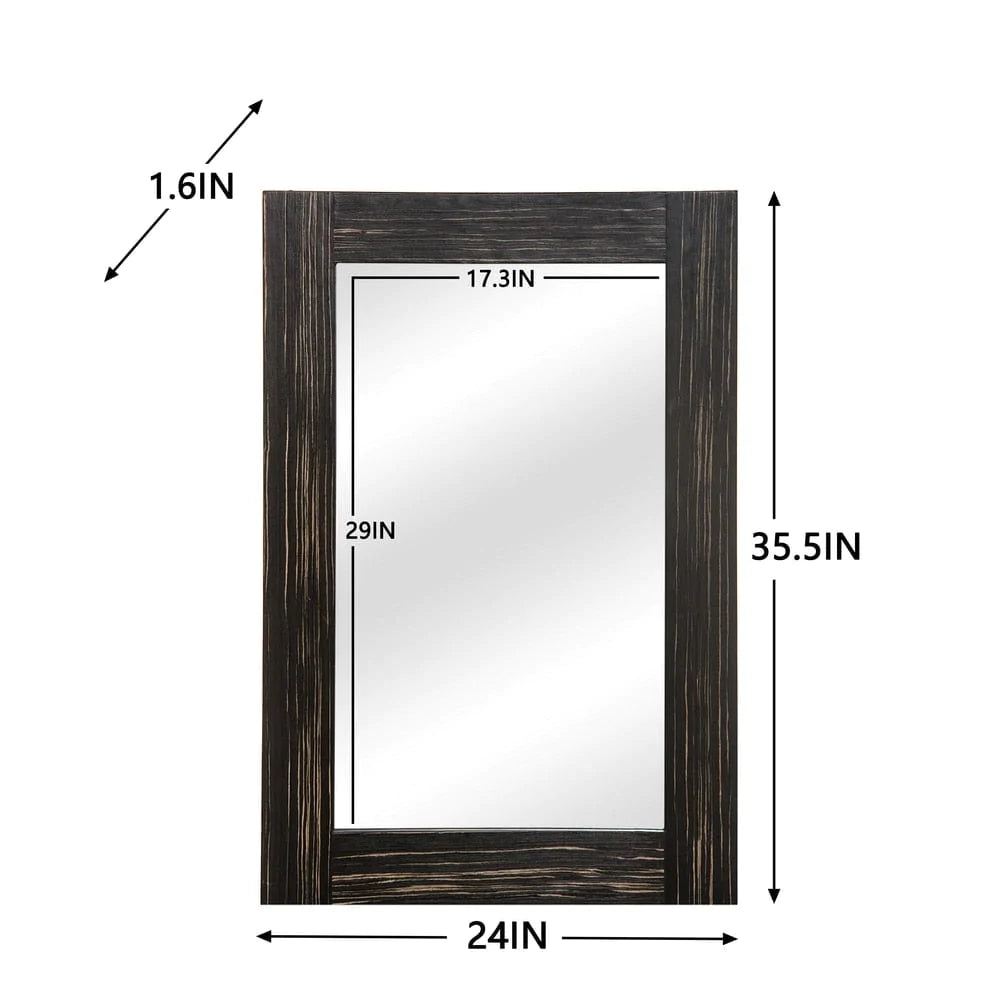 Brown Artisasset Wall Mirror Blackbrdstore