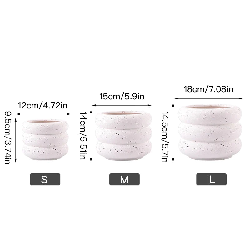 Bubble Succulent Pot Blackbrdstore