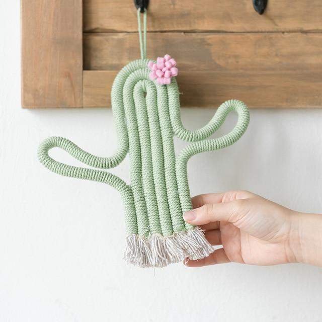Cactus Handmade Macrame Blackbrdstore