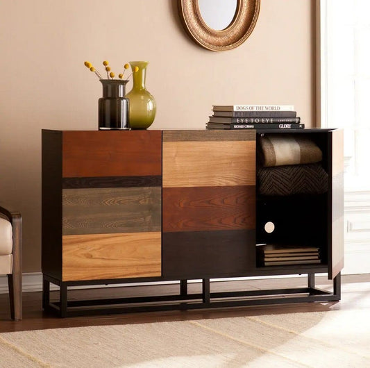 Calixto Mid-Century Sideboard Blackbrdstore