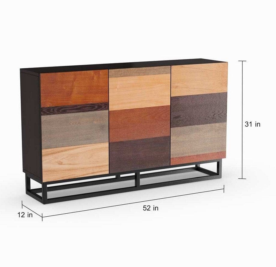 Calixto Mid-Century Sideboard Blackbrdstore