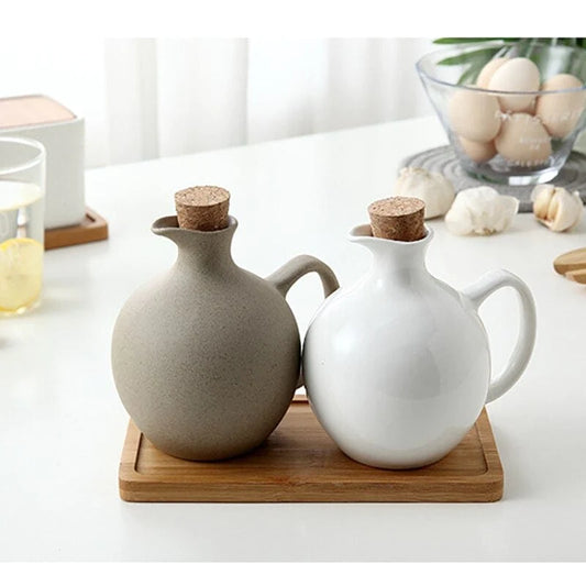 Ceramic Oil Jar Blackbrdstore