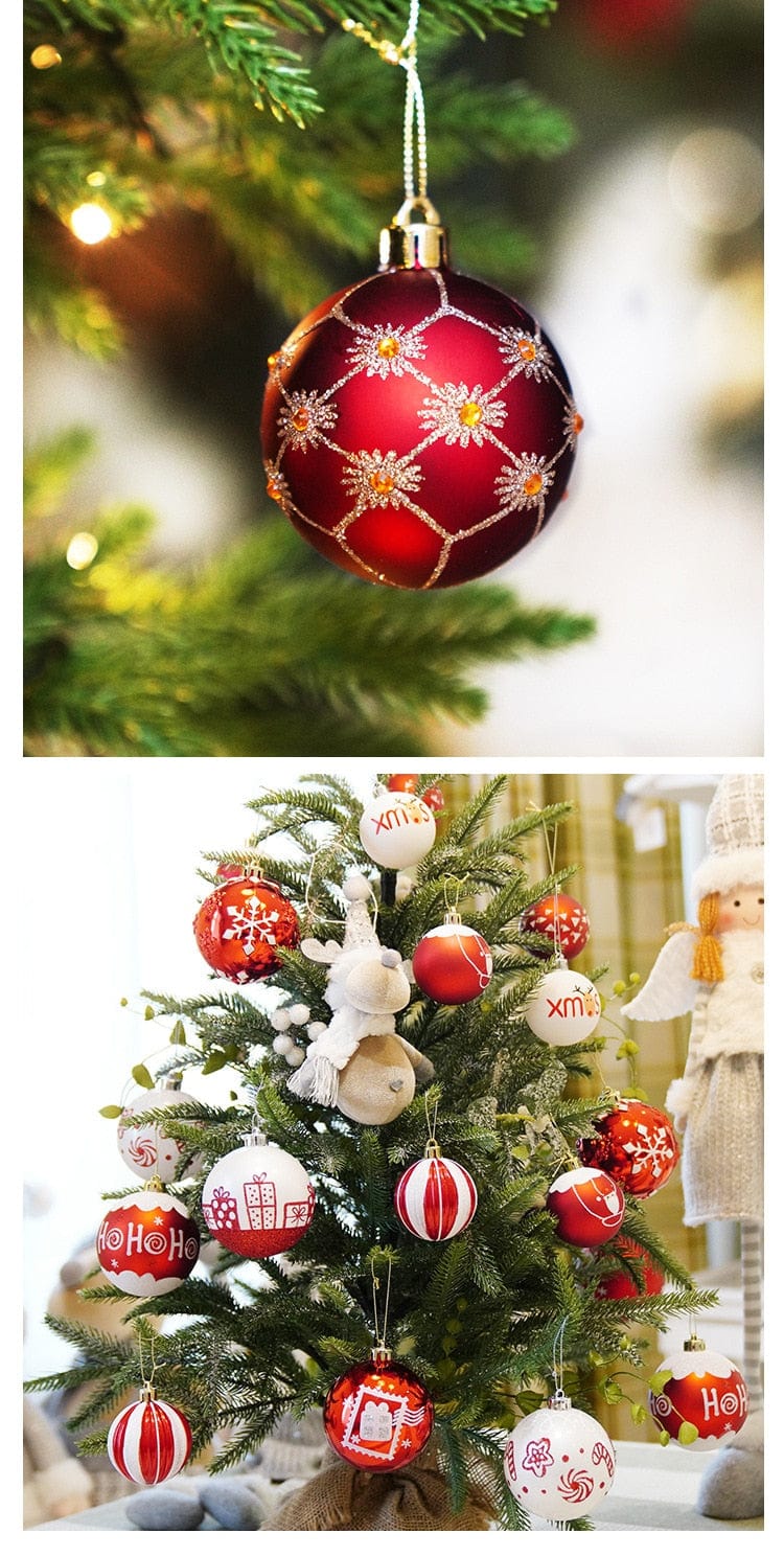 Christmas Ball Christmas Decor Set Blackbrdstore