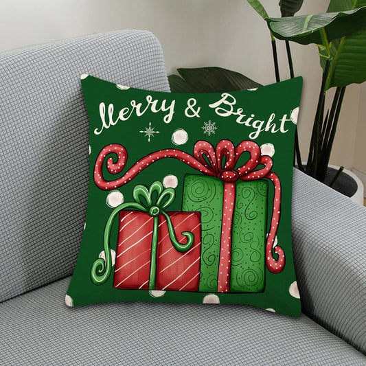 Christmas Throw Pillow Cover Blackbrdstore