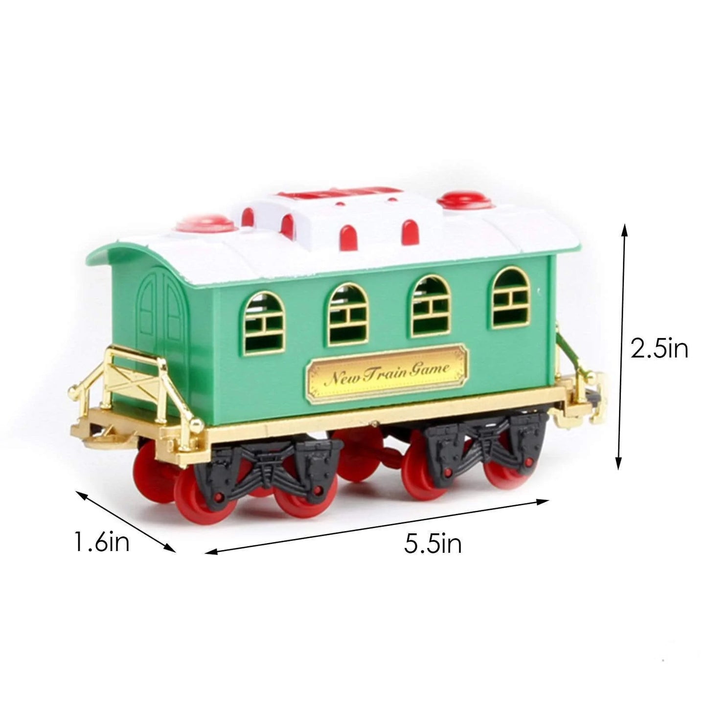 Christmas Tree Train Toy Blackbrdstore