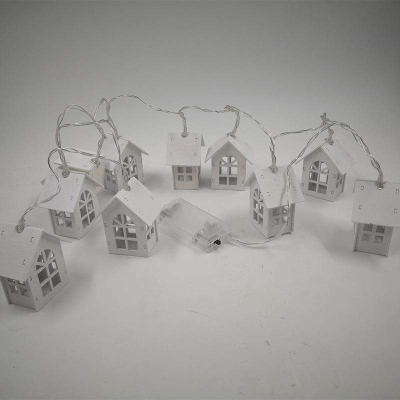 Christmas Village LED Fairy Lights Blackbrdstore