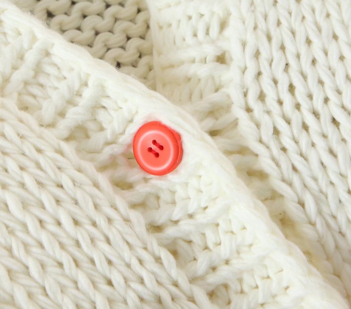 Chunky Mushroom & Fruits Cardigan Sweater Blackbrdstore