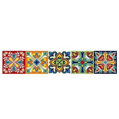 Colorful Mandala Pattern Wall Mural Blackbrdstore