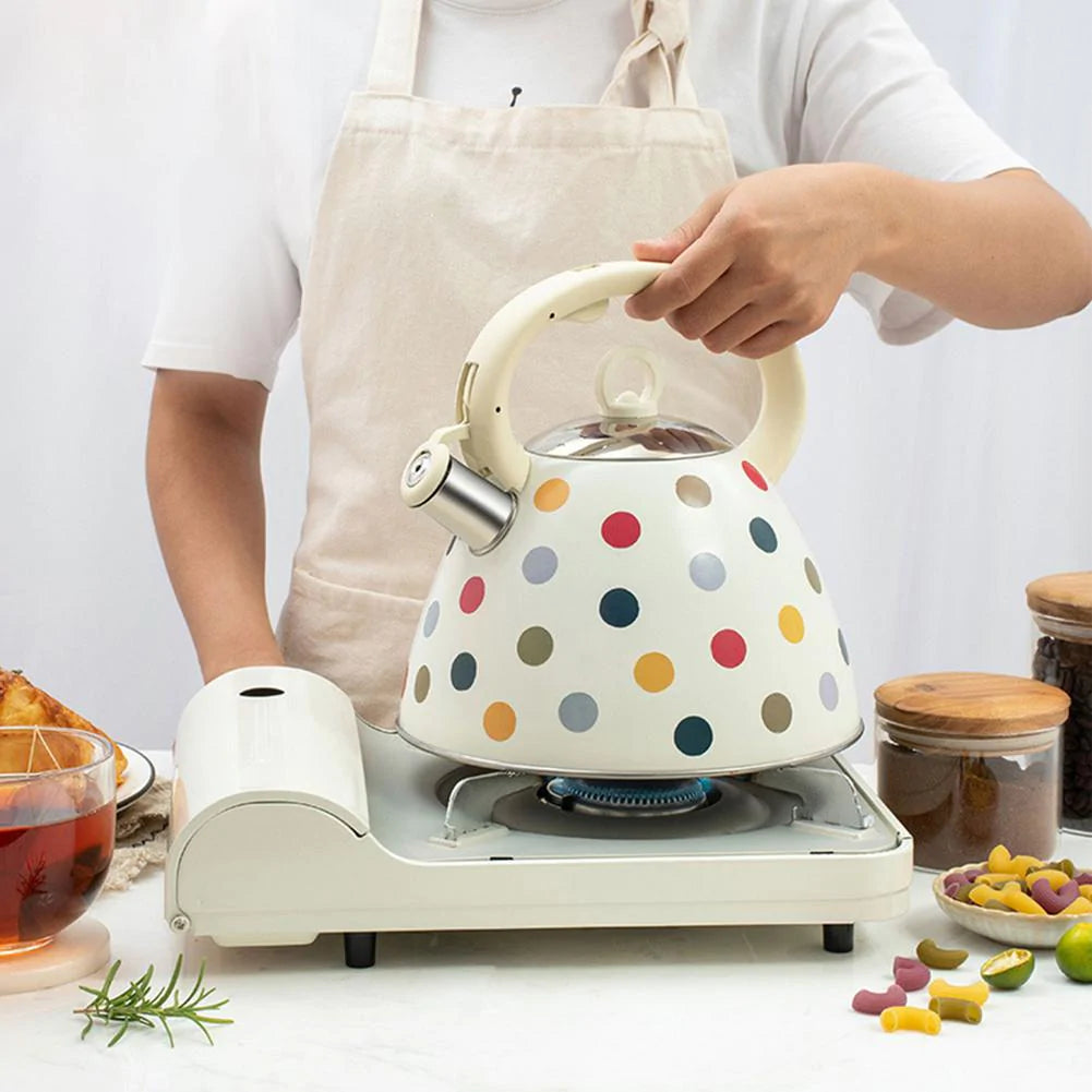 Polka dot kettle and toaster hotsell