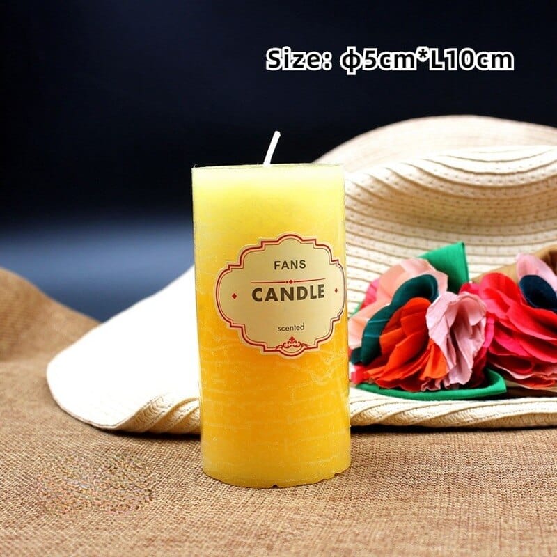 Colorful Soy Wax Scented Candles Blackbrdstore